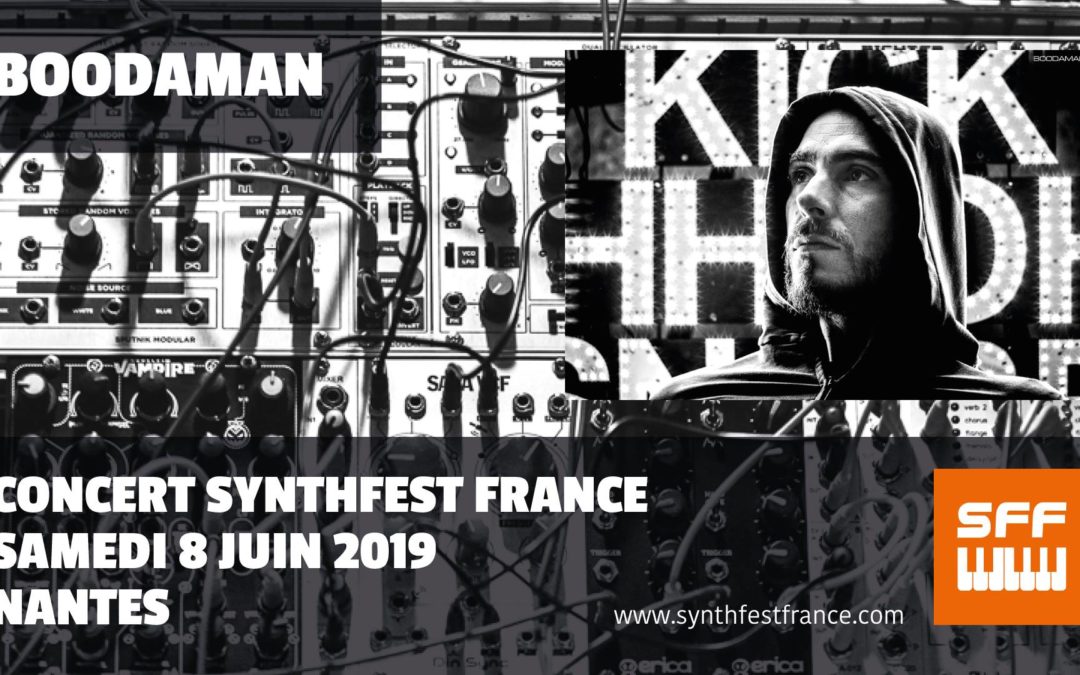 SynthFest France 2019 - Concert Boodaman