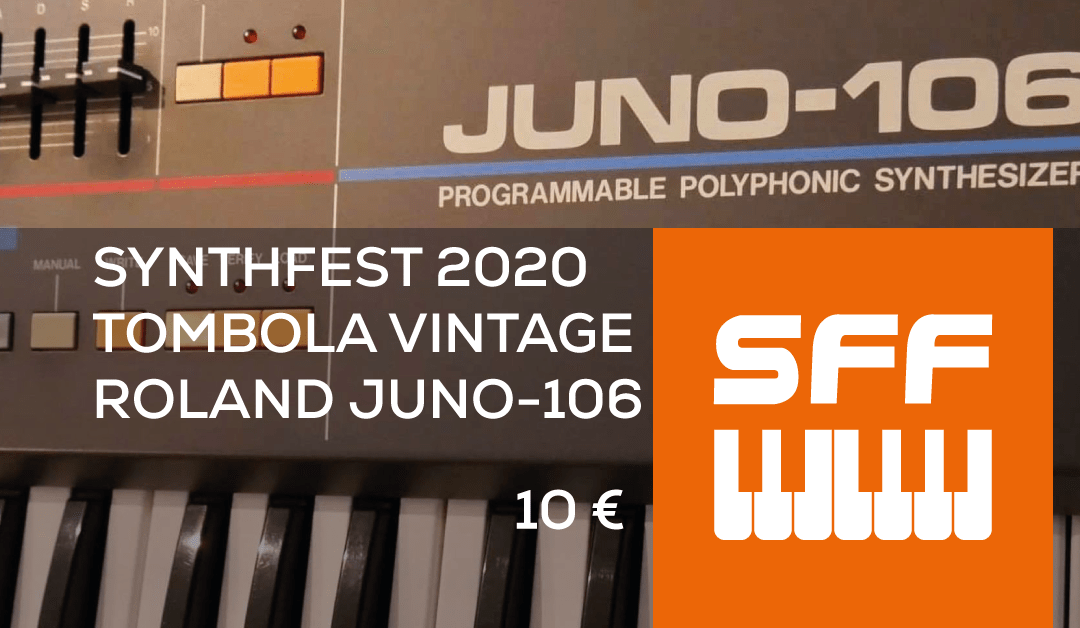 SynthFest 2020 - Tombola Vintage - Roland JUNO-106