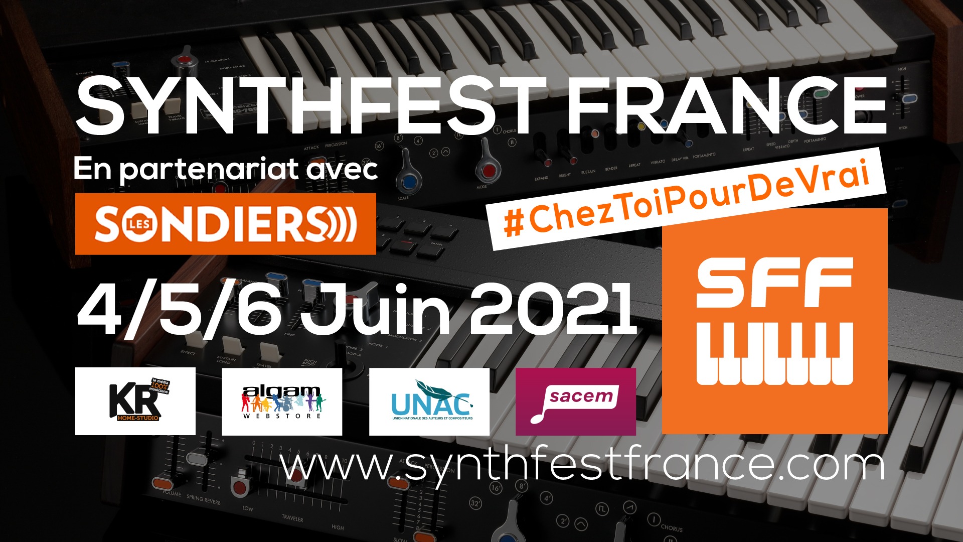 SynthFest France 2021 #ChezToiPourDeVrai SynthFest France 2021 #ChezToiPourDeVrai