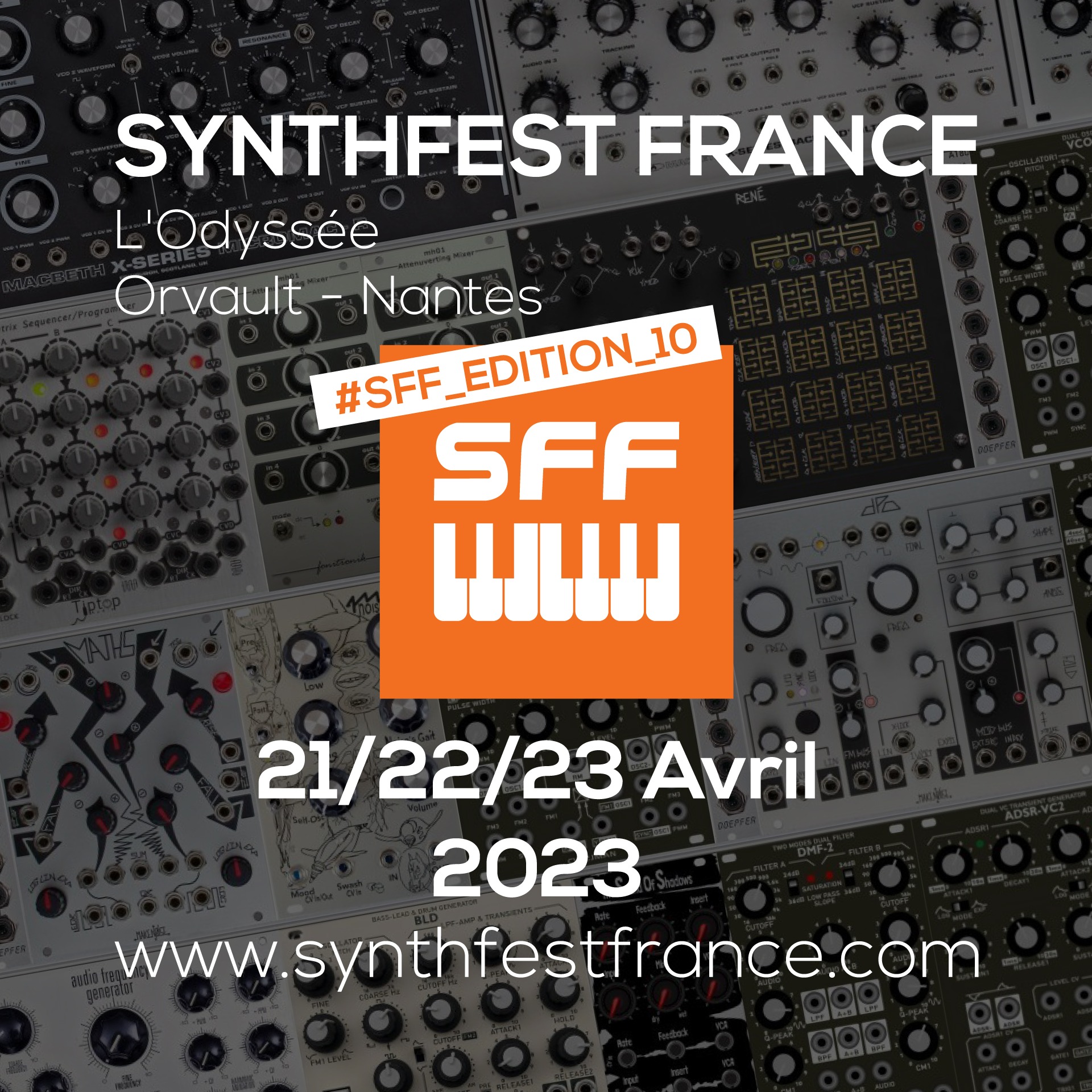 SynthFest France 2023 #SFF_EDITION_10 #SynthFest #SynthFestFrance #SACEM #UNAC #KRHomeStudio #ALGAM #LesSondiers