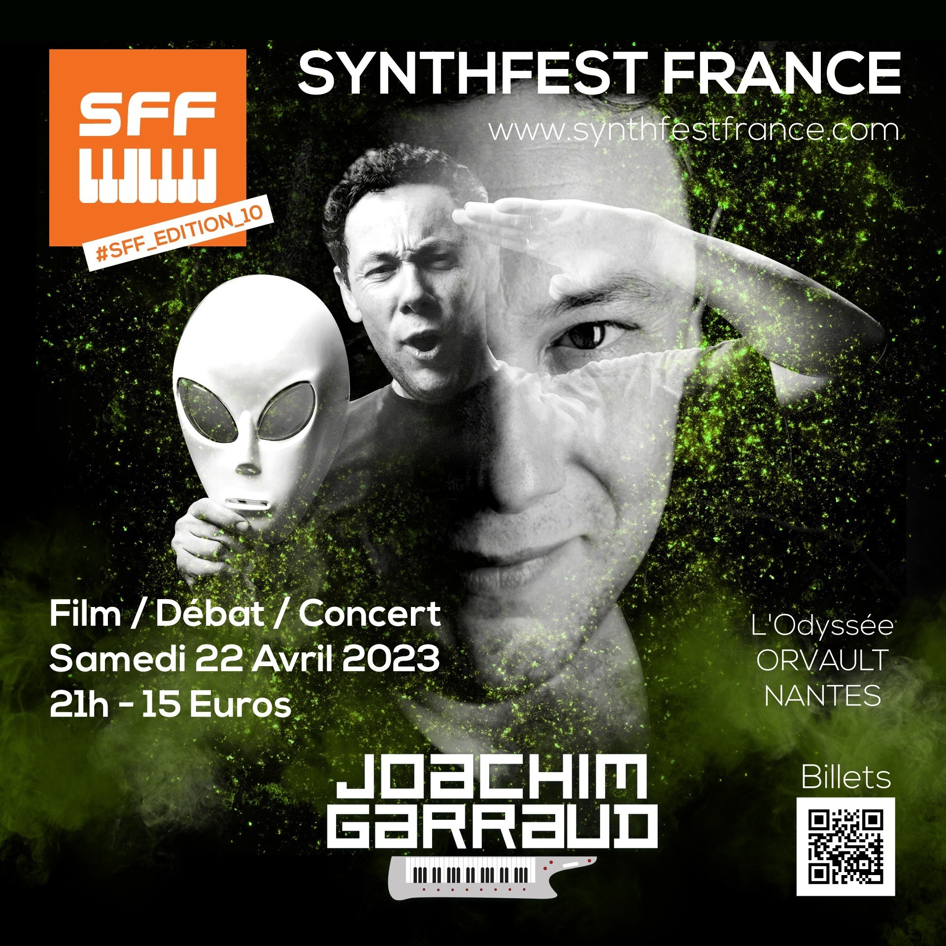 Joachim Garraud - SynthFest France 2023 #SFF_EDITION_10 #SACEM #UNAC #KRHomeStudio #ALGAM #LesSondiers