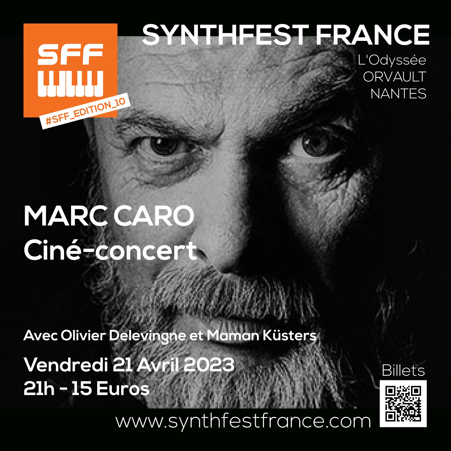 Marc Caro - SynthFest France 2023 #SFF_EDITION_10 #SACEM #UNAC #KRHomeStudio #ALGAM #LesSondiers