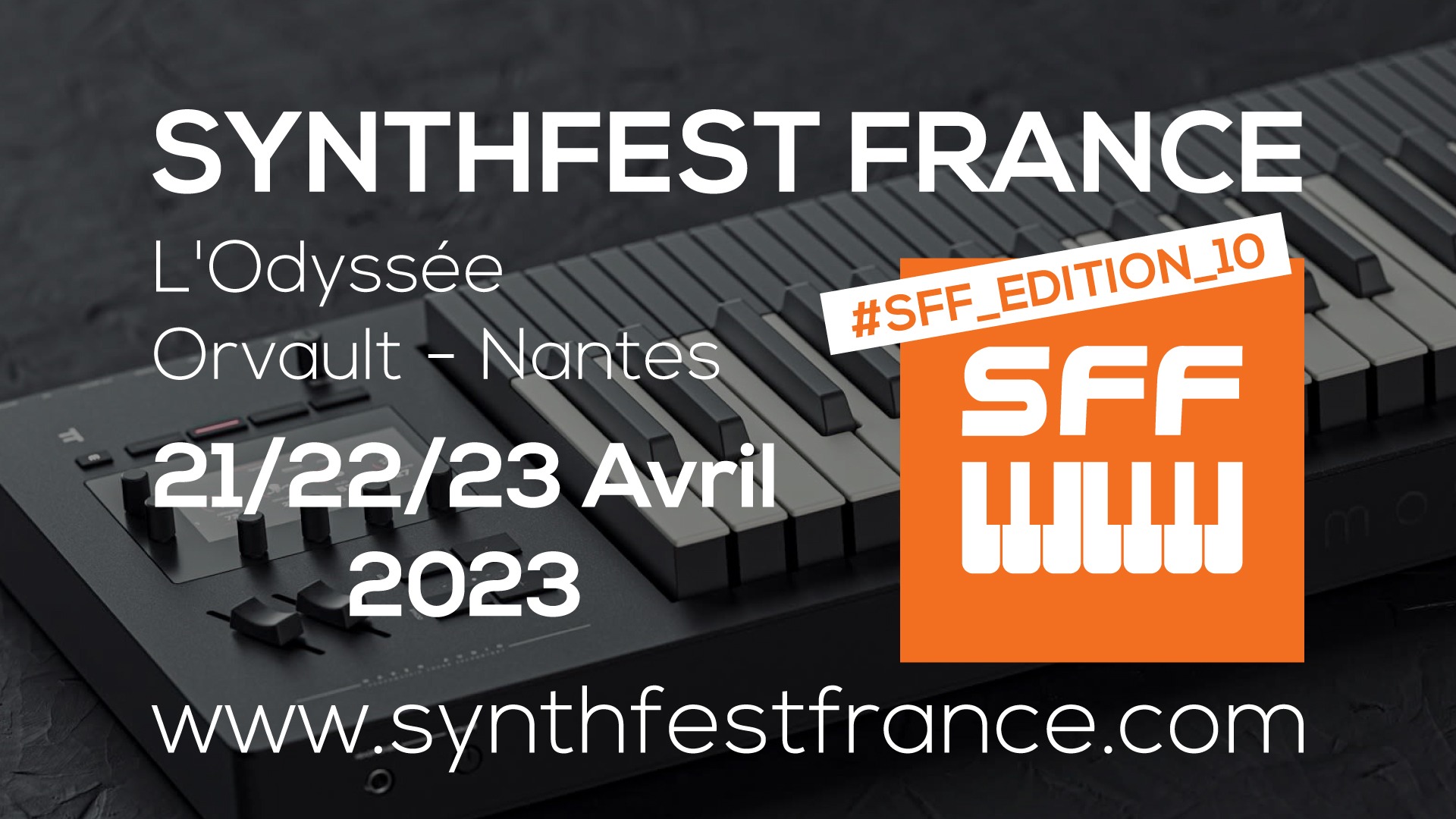 SynthFest France 2023 #SFF_EDITION_10 #SACEM #UNAC #KRHomeStudio #ALGAM #LesSondiers