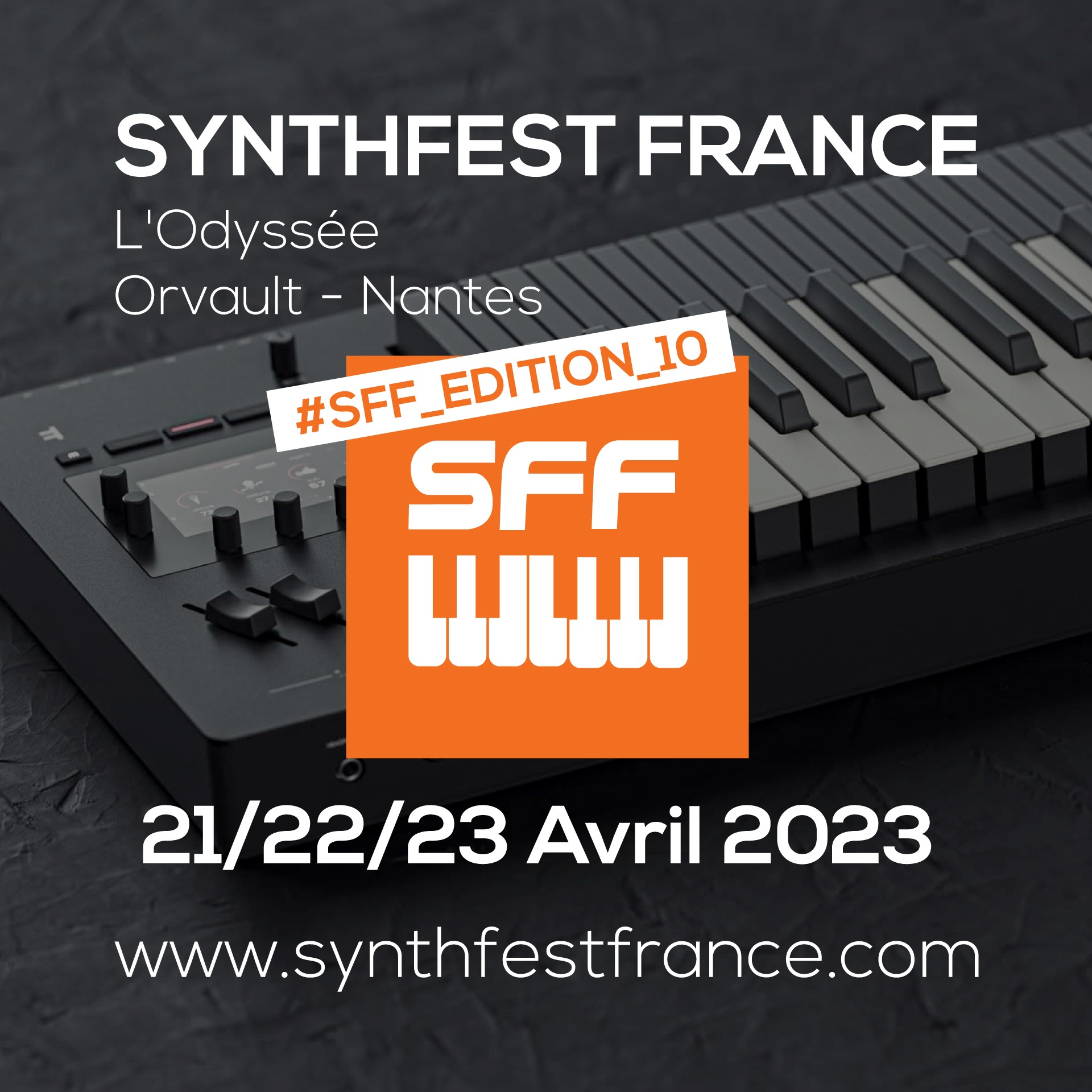 SynthFest France 2023 #SFF_EDITION_10 #SACEM #UNAC #KRHomeStudio #ALGAM #LesSondiers