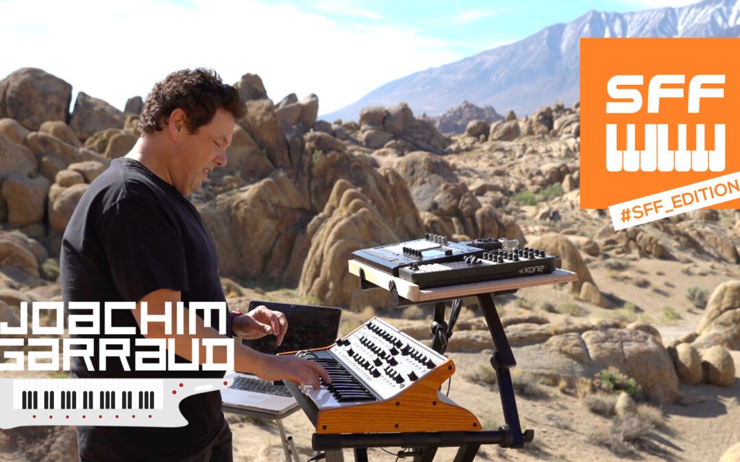 Joachim Garraud en concert Synthfest France 2023
