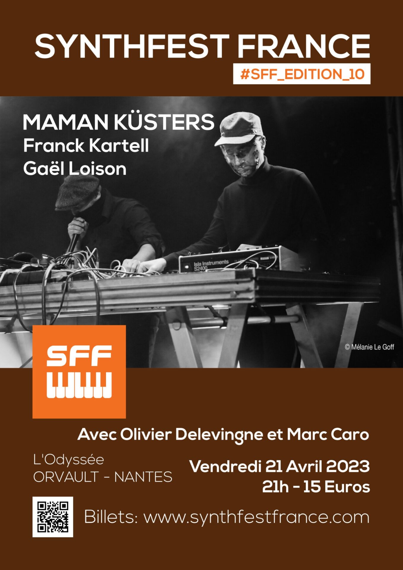 Maman Küsters - SynthFest France 2023 #SFF_EDITION_10 #SACEM #UNAC #KRHomeStudio #ALGAM #LesSondiers