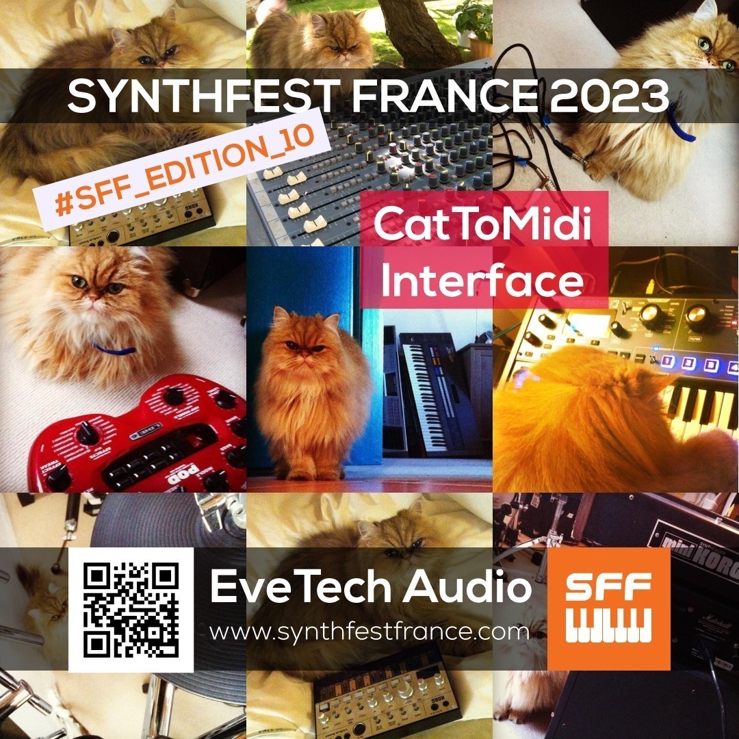 EveTech Audio - SynthFest France 2023 #SFF_EDITION_10 #SACEM #UNAC #KRHomeStudio #ALGAM #LesSondiers #IRCAM #EveTechAudio