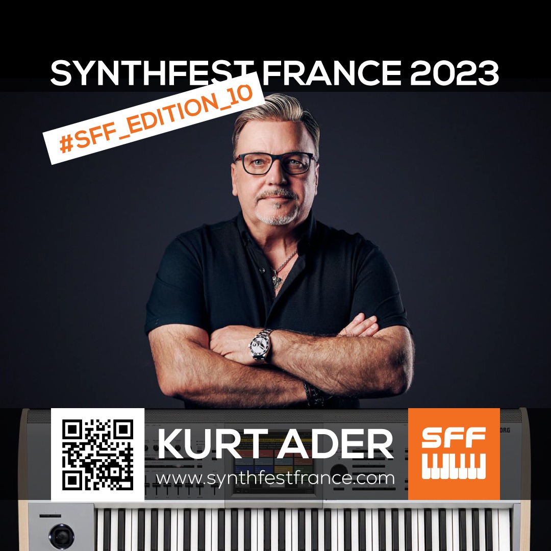 Kurt Ader - SynthFest France 2023 #SFF_EDITION_10 Kurt Ader - SynthFest France 2023 #SFF_EDITION_10 #SACEM #UNAC #KRHomeStudio #ALGAM #LesSondiers