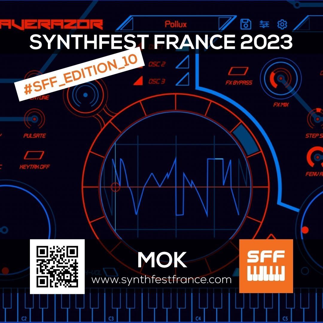 MOK - Media Overkill - SynthFest France 2023 #SFF_EDITION_10 #SACEM #UNAC #KRHomeStudio #ALGAM #LesSondiers #MOK