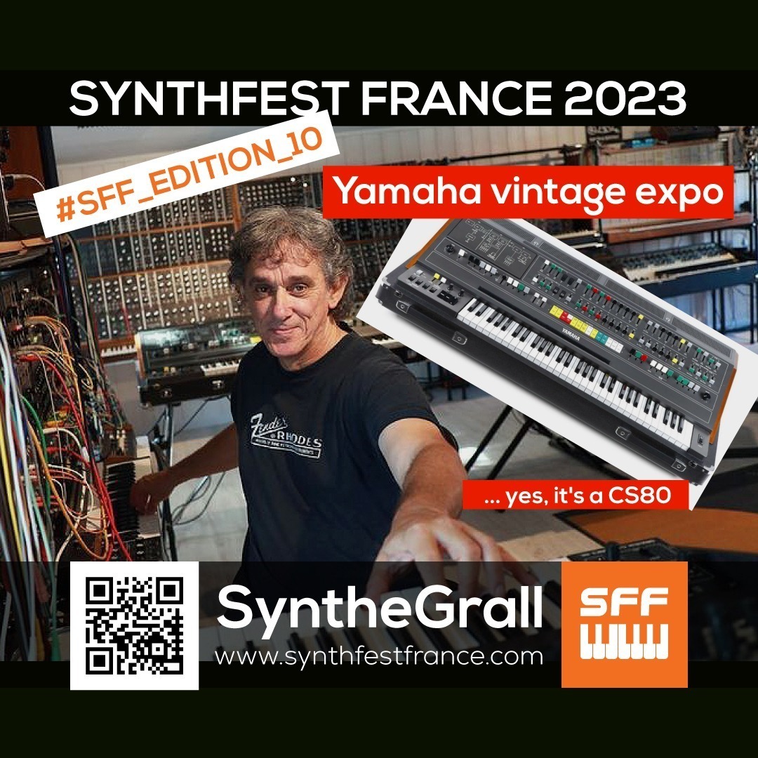 SyntheGrall - SynthFest France 2023 #SFF_EDITION_10 #SACEM #UNAC #KRHomeStudio #ALGAM #LesSondiers