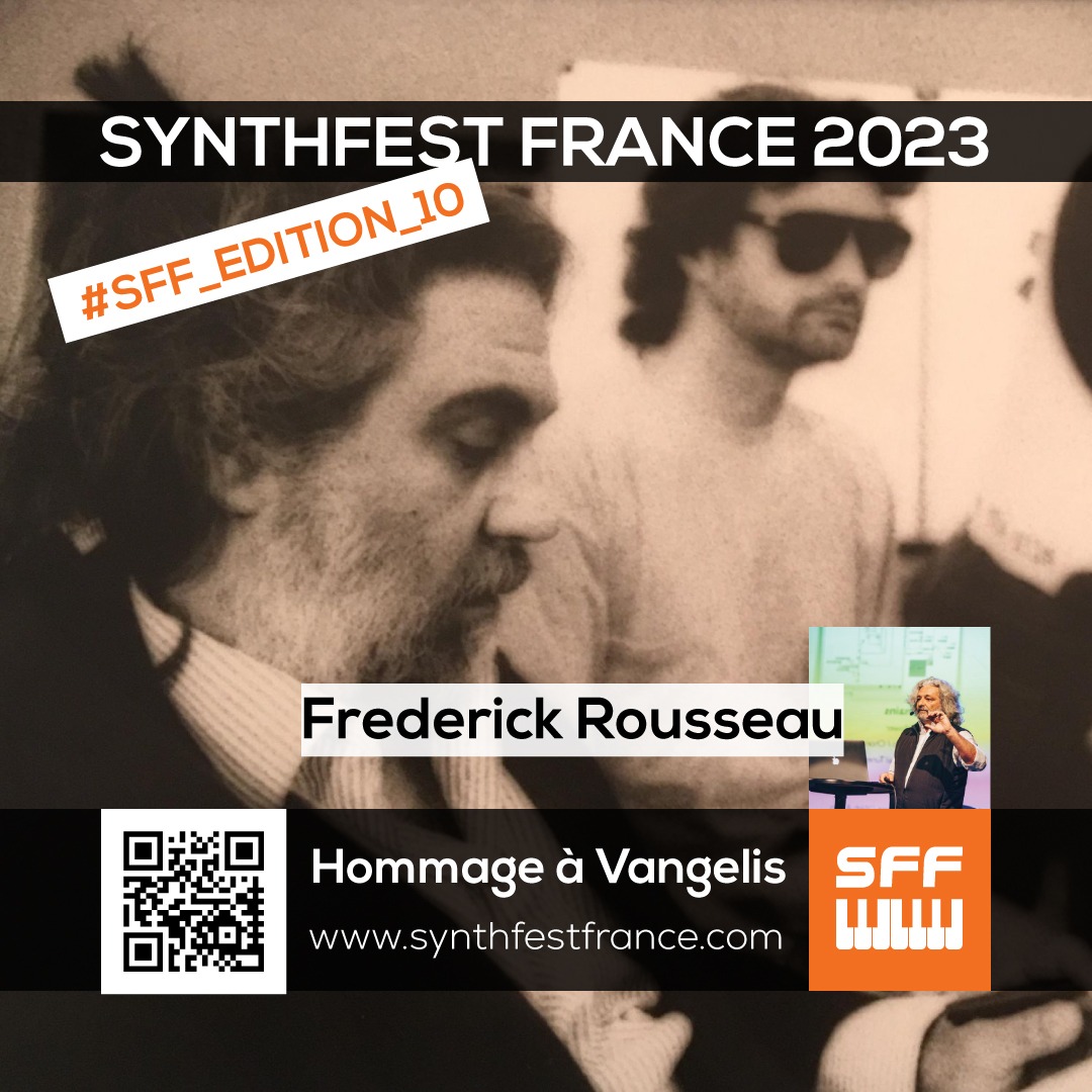 Hommage à Vangelis - Frederick Rousseau - Media Overkill - SynthFest France 2023 #SFF_EDITION_10 #SACEM #UNAC #KRHomeStudio #ALGAM #LesSondiers #MOK Hommage à Vangelis - Frederick Rousseau - Media Overkill - SynthFest France 2023 #SFF_EDITION_10 #SACEM #UNAC #KRHomeStudio #ALGAM #LesSondiers #MOK