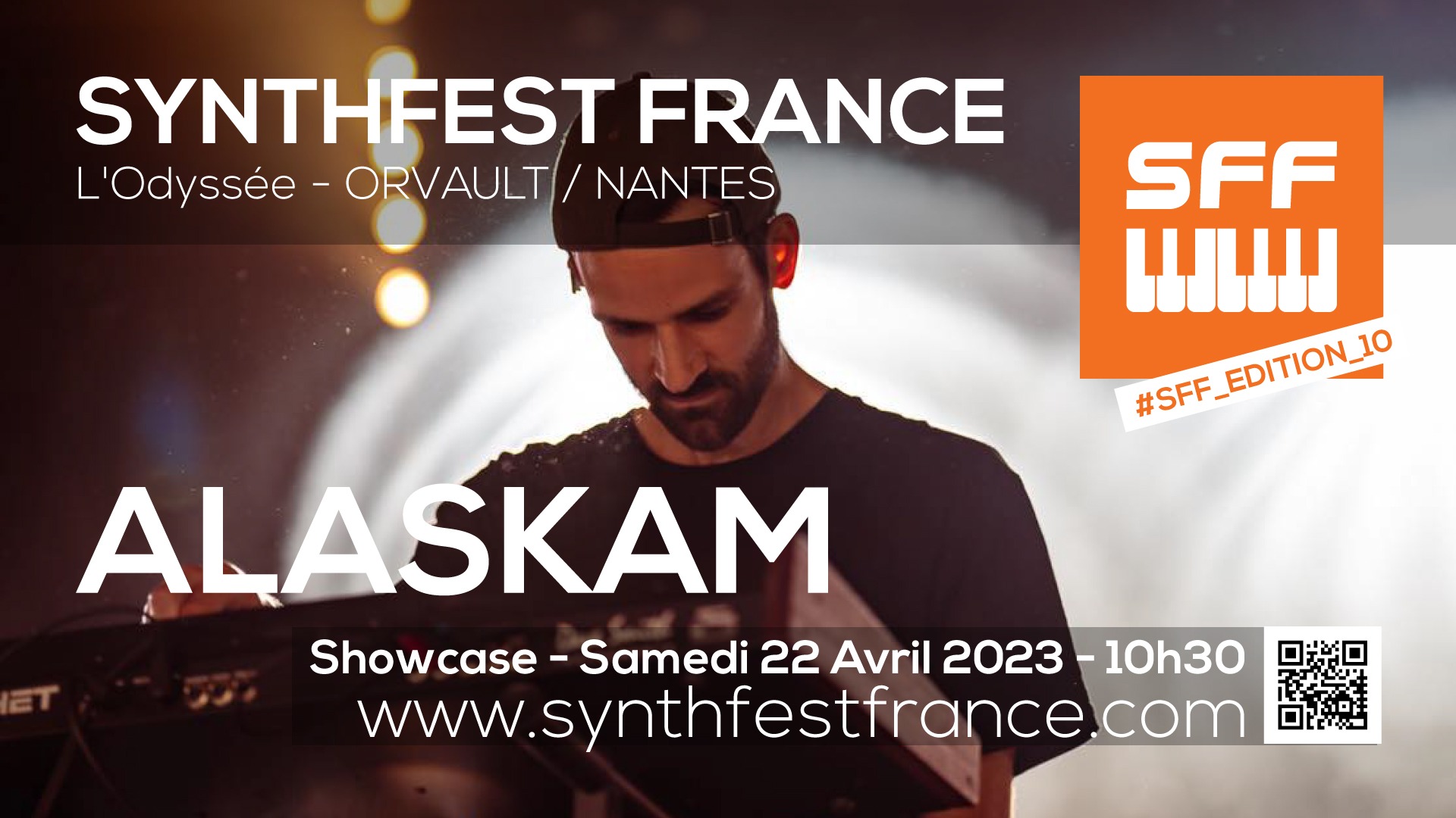 Showcase - Alaskam - SynthFest France 2023 #SFF_EDITION_10 #SACEM #UNAC #KRHomeStudio #ALGAM #LesSondiers #IRCAM #Alaskam