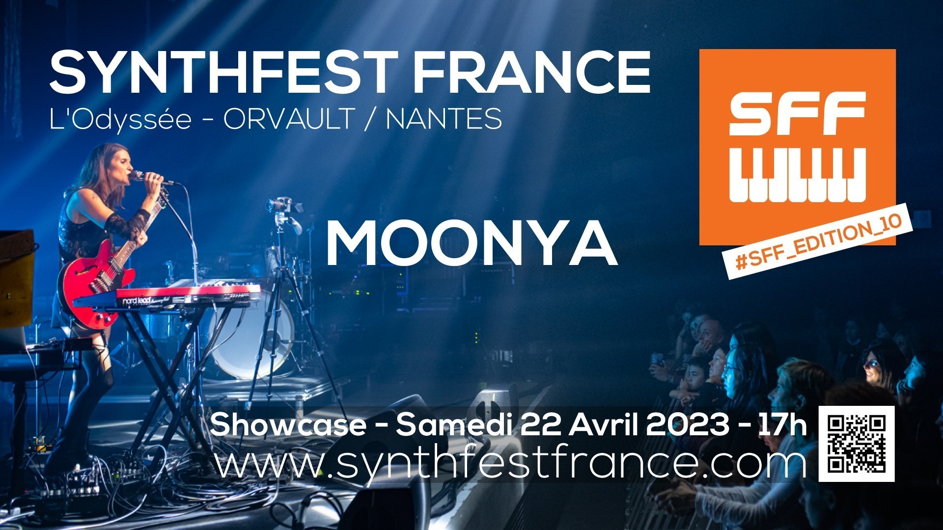 Showcase - Moonya - SynthFest France 2023 #SFF_EDITION_10 #SACEM #UNAC #KRHomeStudio #ALGAM #LesSondiers #IRCAM #Moonya