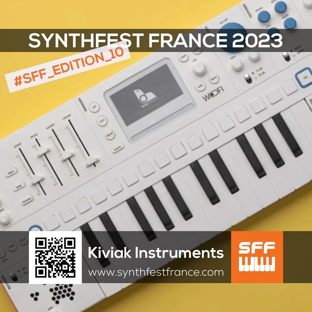 Kiviak Instruments - SynthFest France 2023 #SFF_EDITION_10 #SACEM #UNAC #KRHomeStudio #ALGAM #LesSondiers #IRCAM