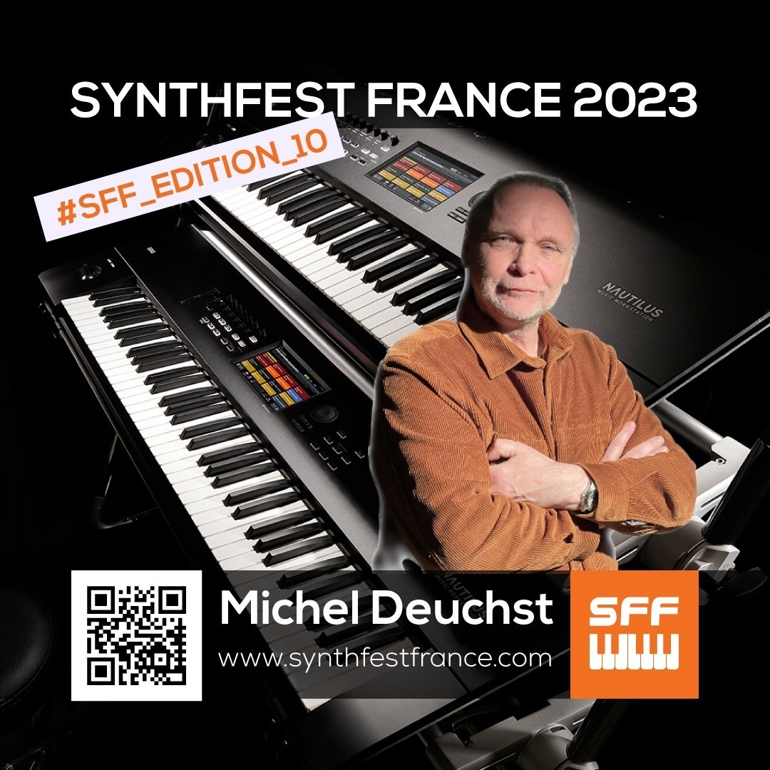 Michel Deuchst - Korg - SynthFest France 2023 #SFF_EDITION_10 #SACEM #UNAC #KRHomeStudio #ALGAM #LesSondiers #IRCAM #AlexisFaucomprez #Korg