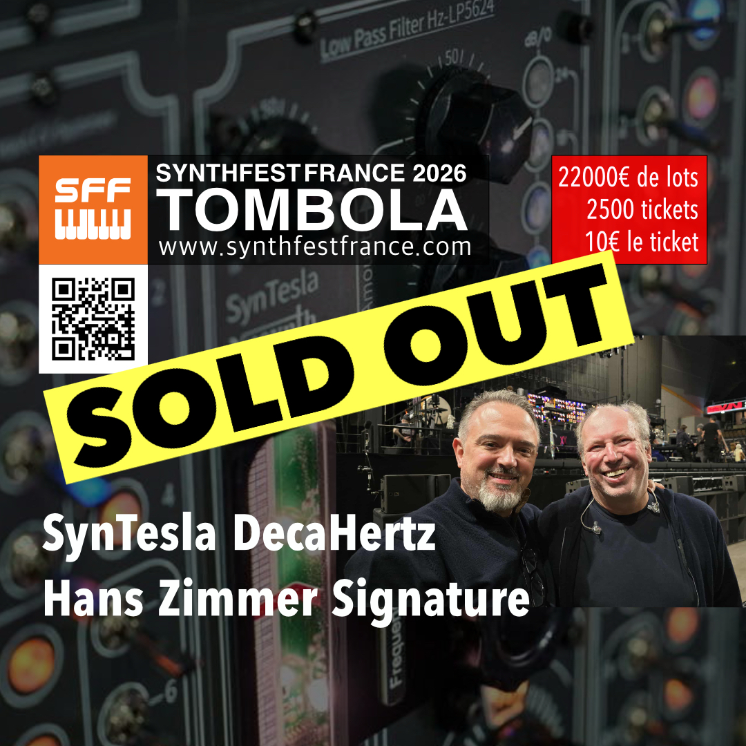 SynthFest 2026 - Raffle Sold Out